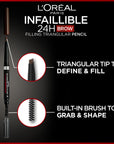 L'Oréal Paris - Infaillible Brows 24H Filling Triangular Pencil