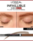 L'Oréal Paris - Infaillible Brows 24H Filling Triangular Pencil