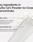 Sulfur 10% Powder-to-Cream Concentrate