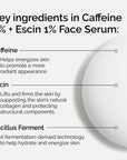 Caffeine Solution 3% + Escin 1% 30ml