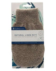 Hydrea exfoliating spa mitt grey