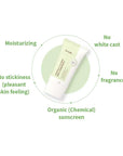 Centella calming daily sunscreen spf 50