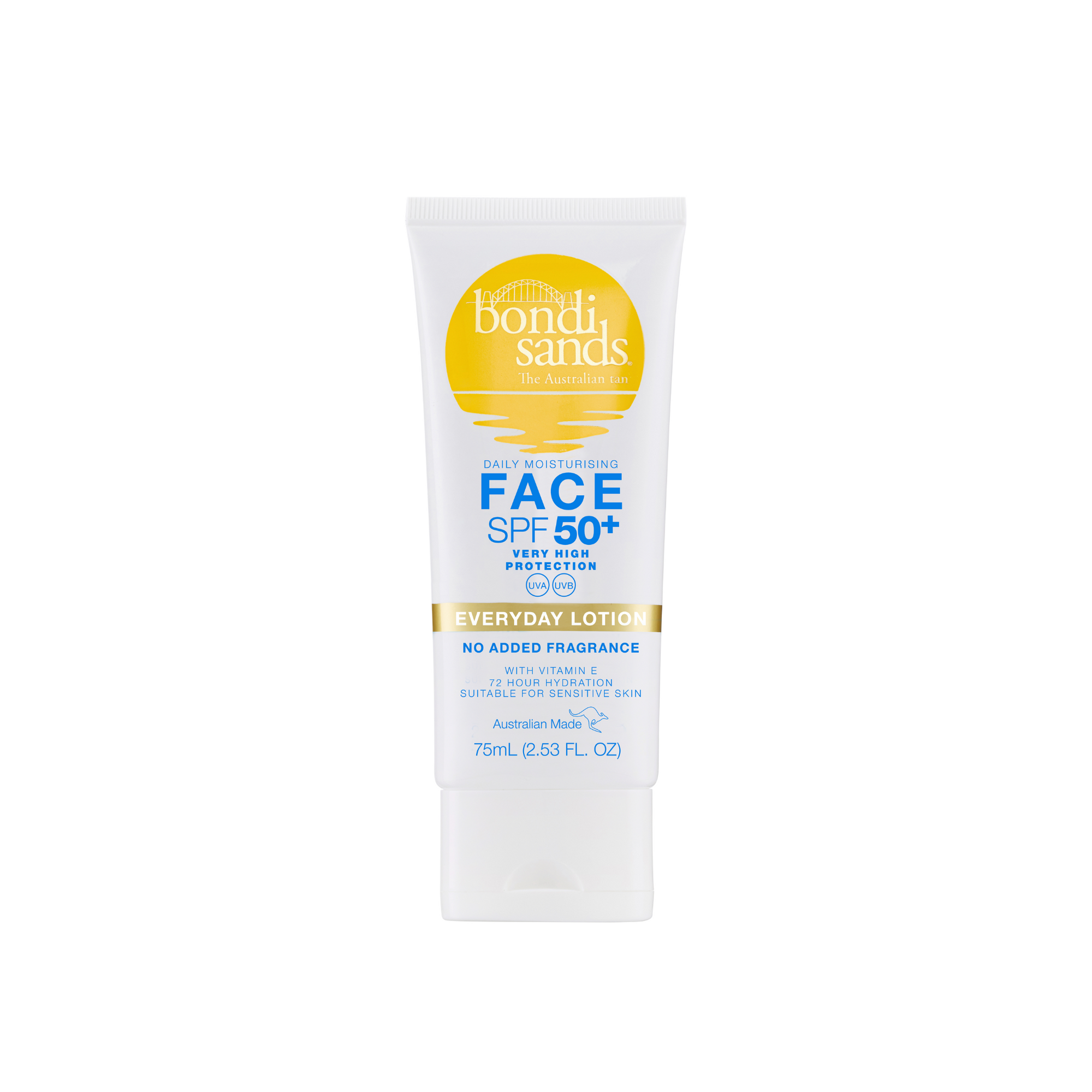 SPF 50+ Face Lotion Fragrance Free 75ml