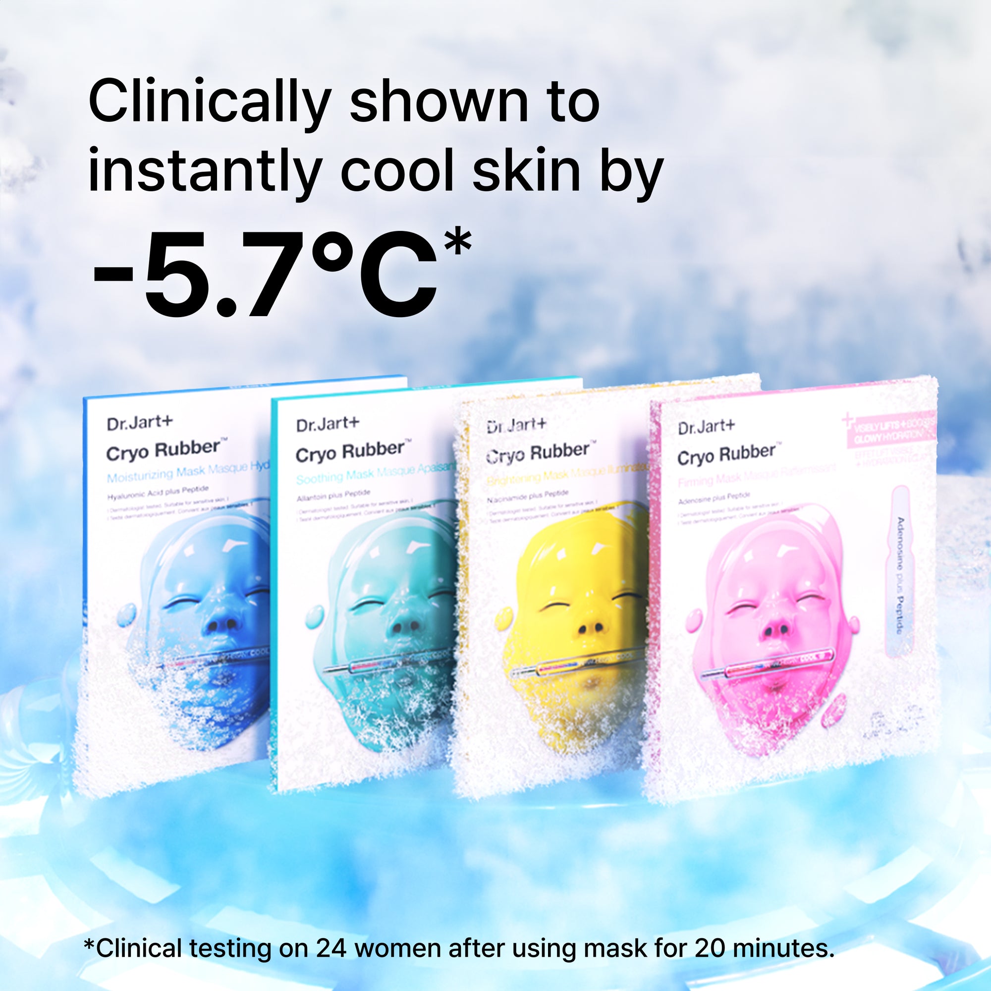 Cryo Rubber Moisturizing mask