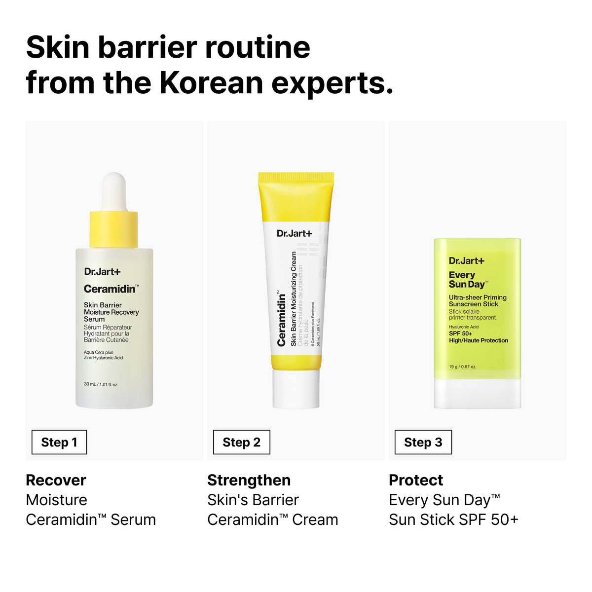 Ceramidin Skin Barrier Moisture Recovery Serum