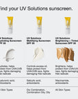 UV Solutions Brightening + Tinted Sunscreen SPF 50 - Light