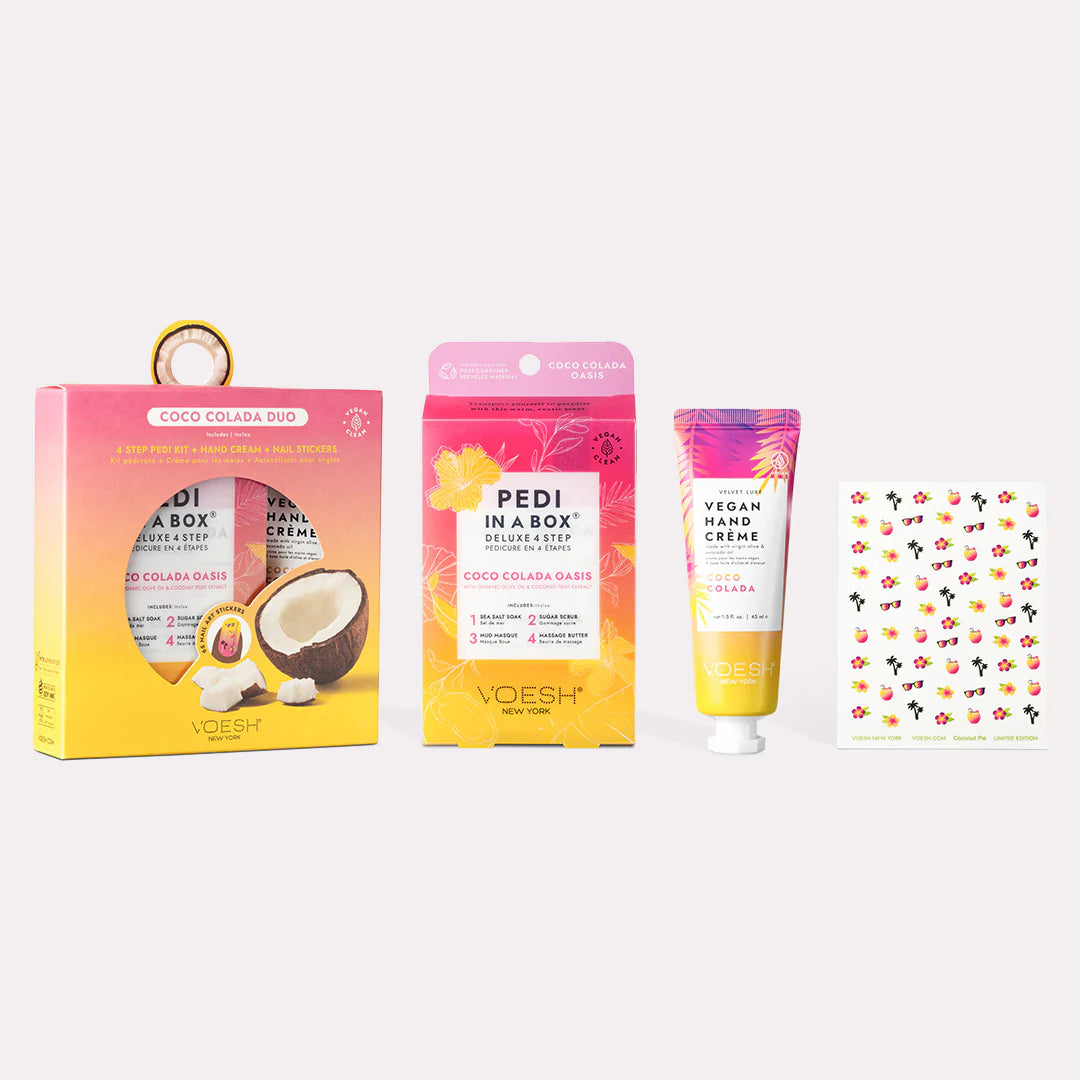 Coco Colada Duo with Nail Stickers