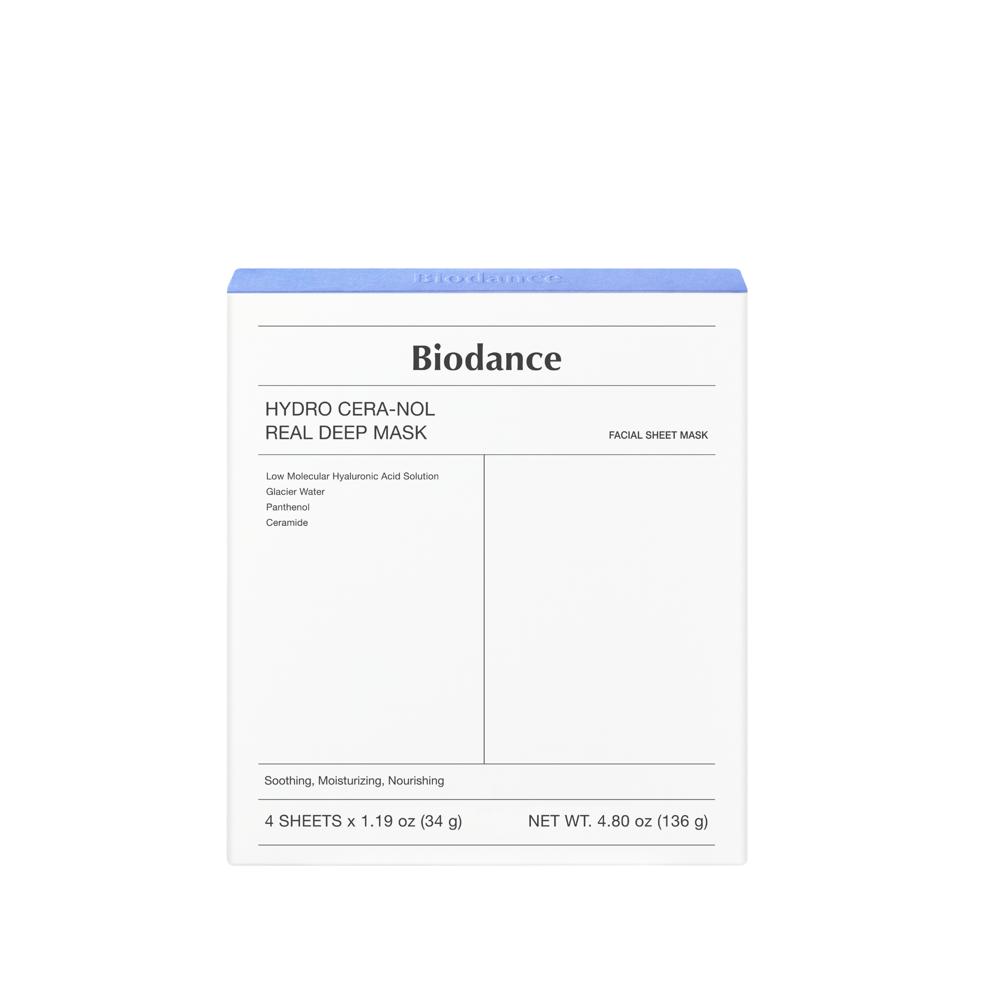 Biodance Hydro Cera Real Deep Mask