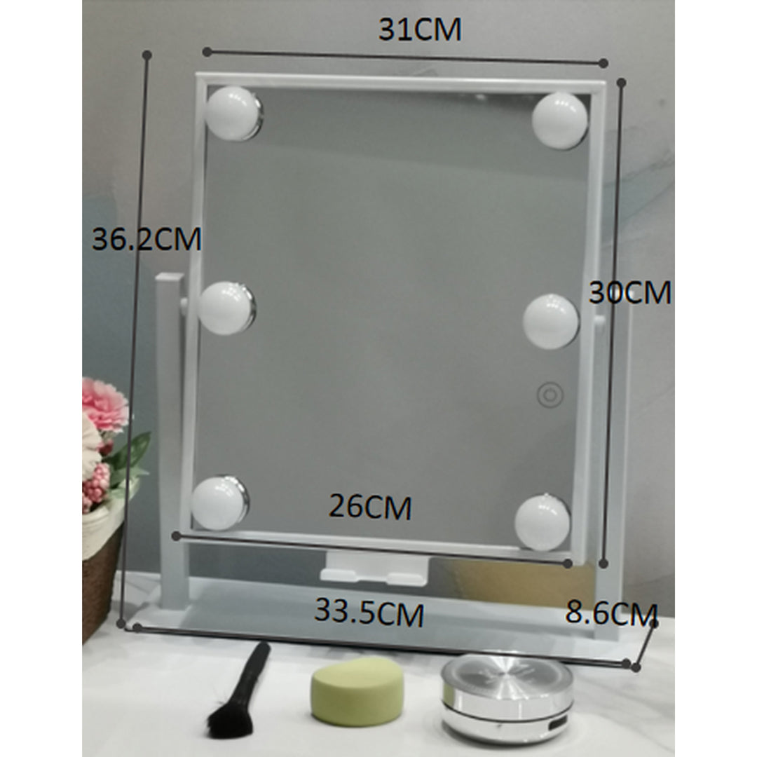 Stylpro Glam &amp; Groove Hollywood Vanity Music Mirror