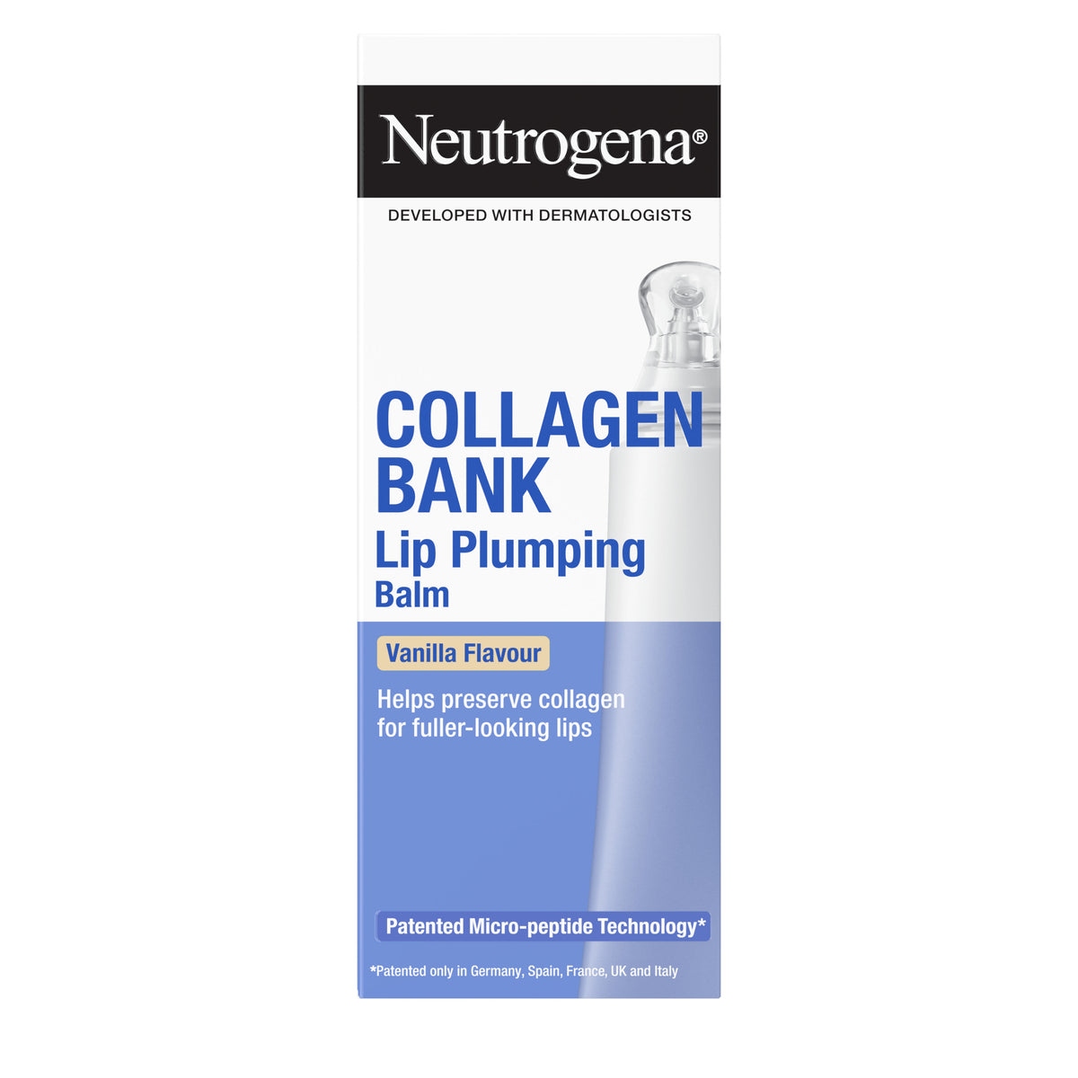 Collagen Bank Lip Plumping Balm Vanilla - 10ml
