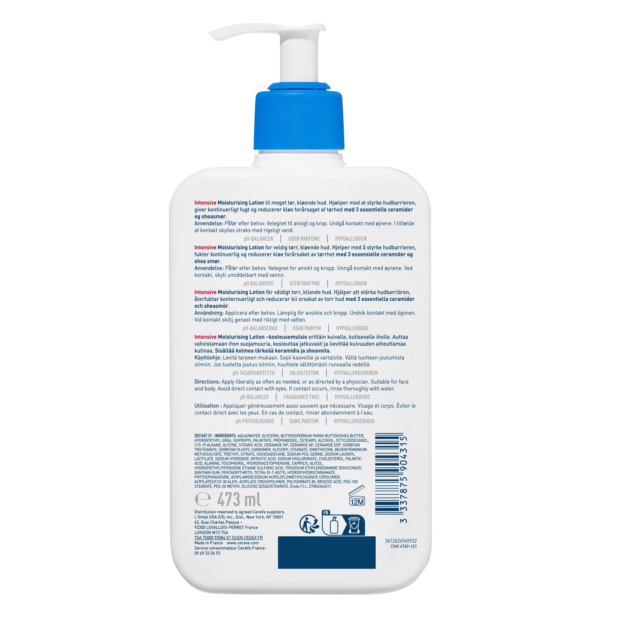 Intensive Moisturising Lotion 475ml