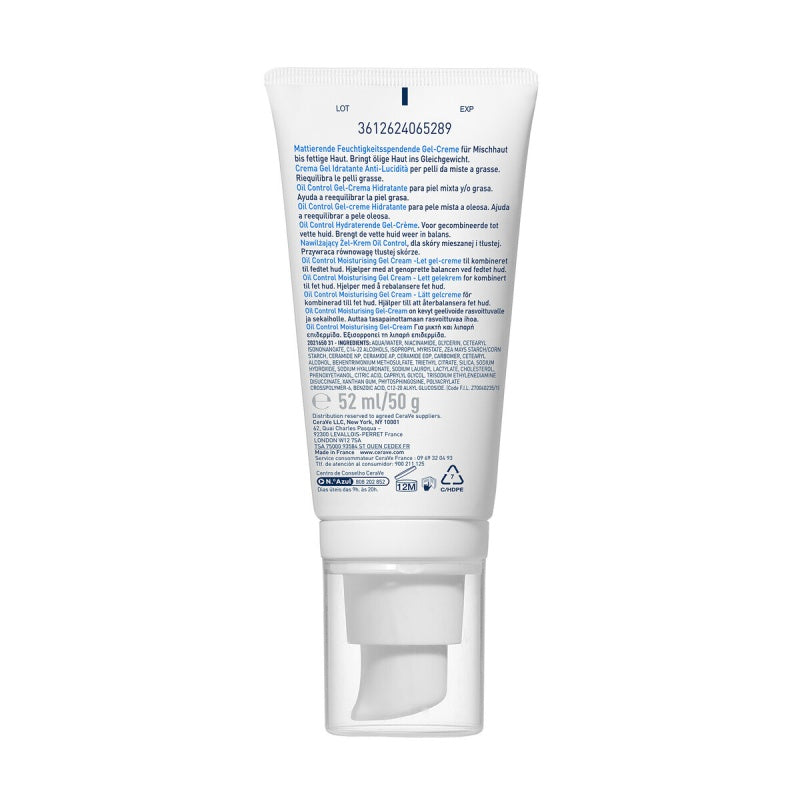 Oil Control Moisturizing Gel Cream 52 ml