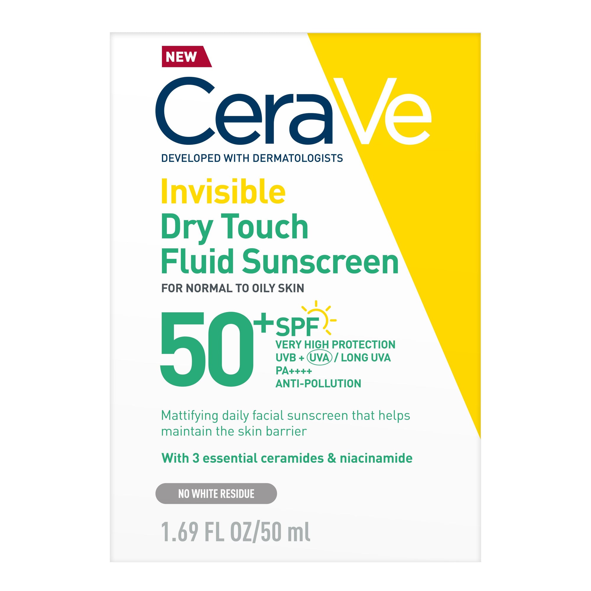 Invisible Dry Touch Fluid Sunscreen SPF50+ 50ml