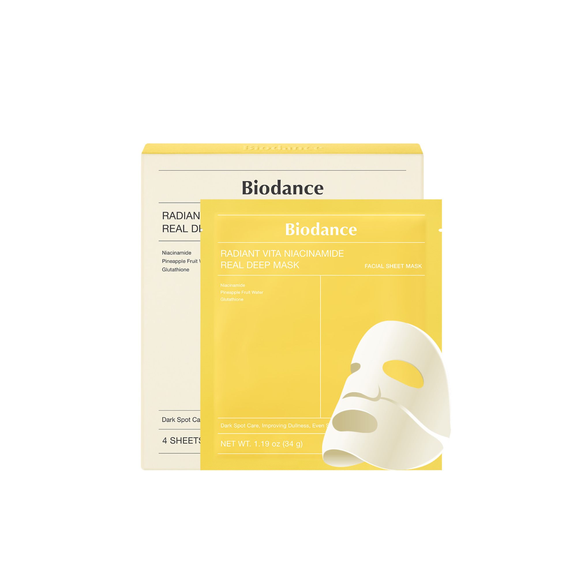Biodance Radiant Vita Niacinamide Real Deep Mask