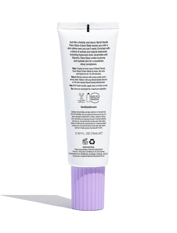 Bondi Sands Face Glaze Cream Mask 75mL