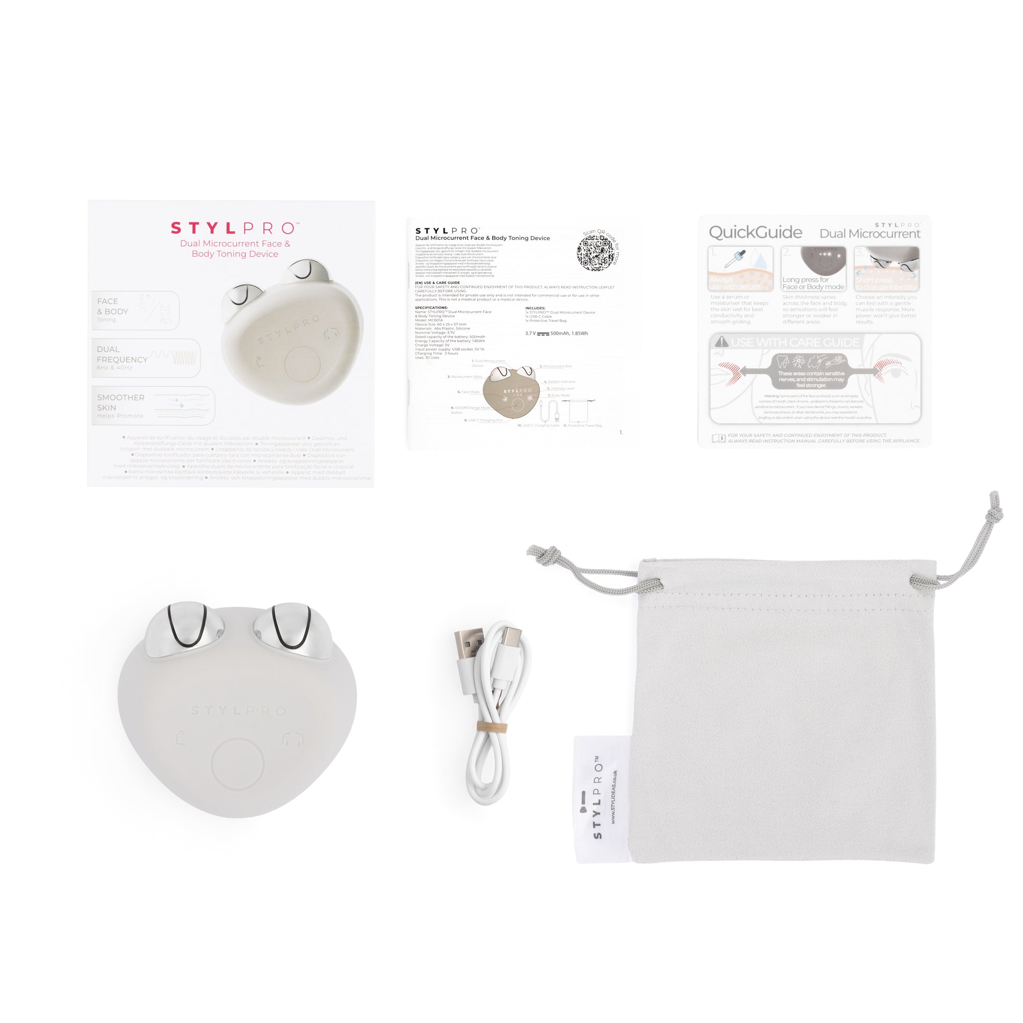 Stylpro Dual Microcurrent Face &amp; Body Toning