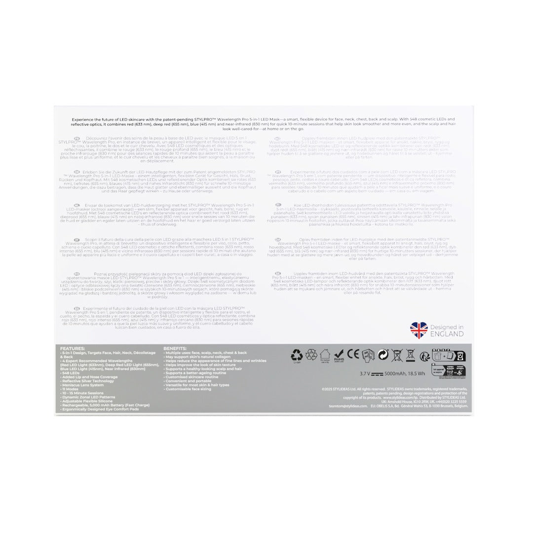 Wavelength Pro 5-in-1 LED Mask