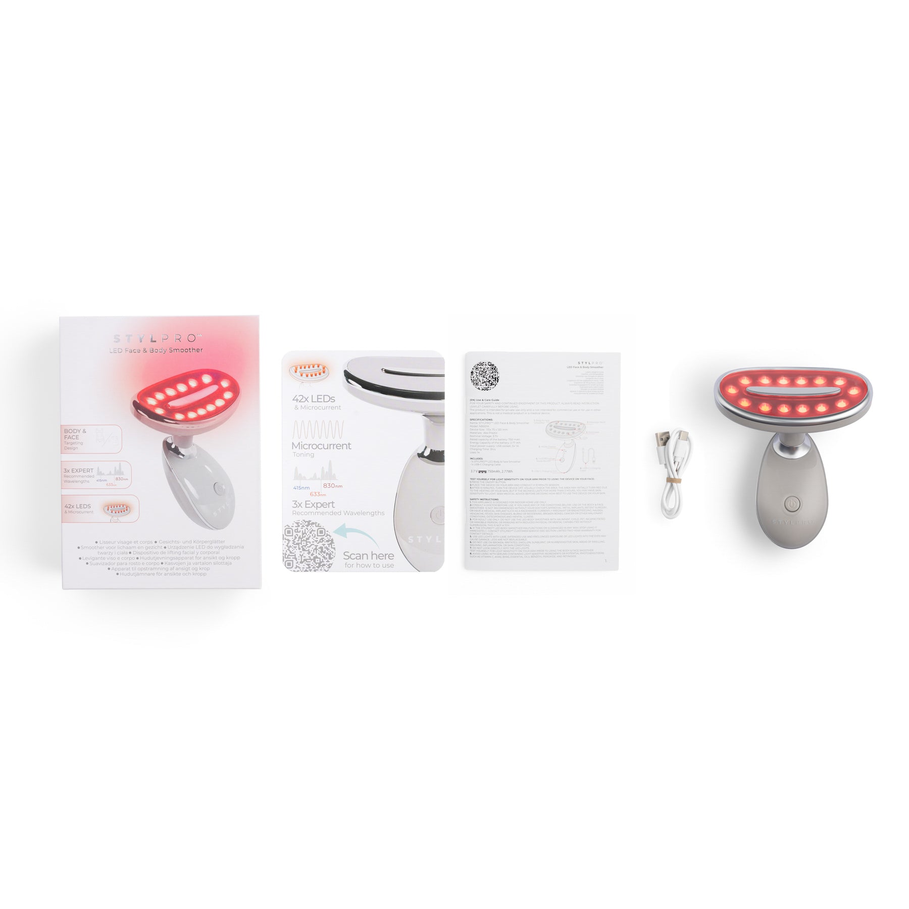 Stylpro LED Face &amp; Body Smoother