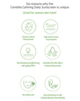 Centella calming daily sunscreen spf 50