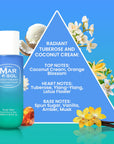 Radiant Tuberose & Coconut Cream Body Mist 250ml
