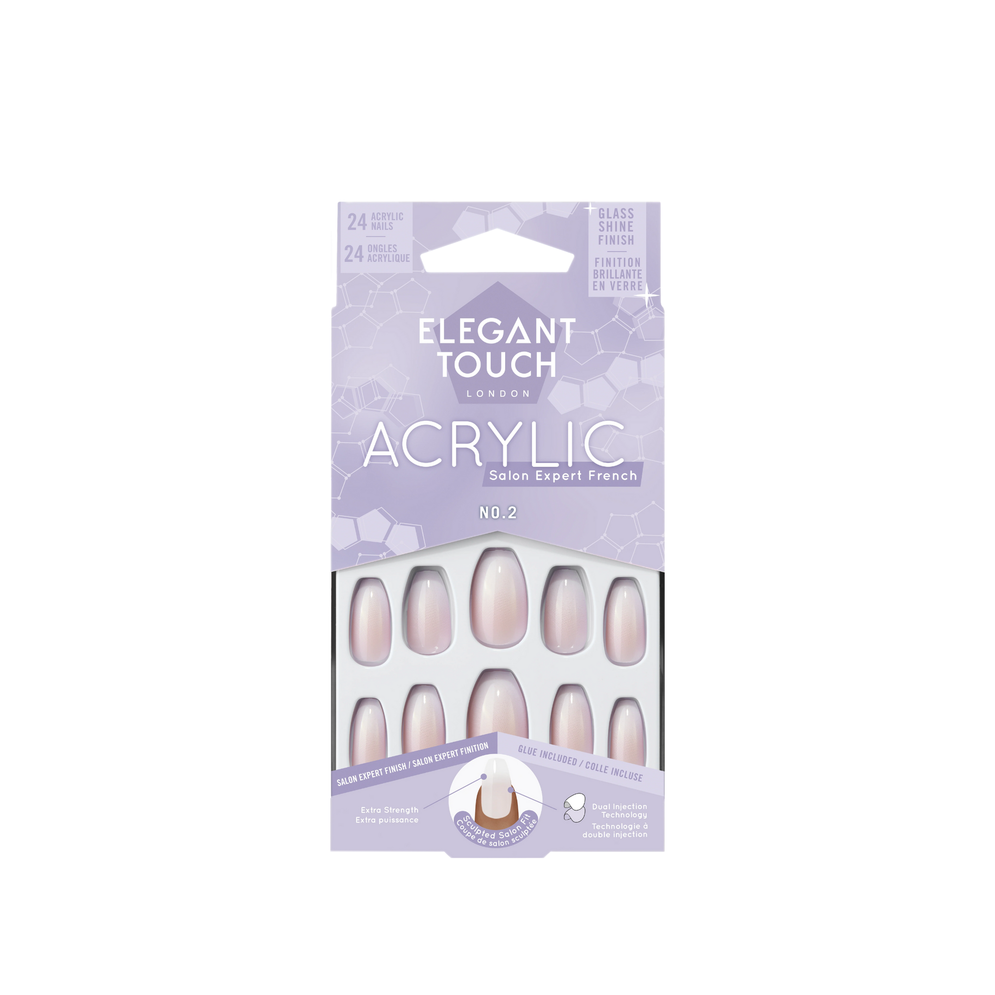 Acrylic French 02 Coffin